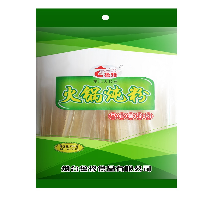 鲁珍 火锅炖粉260g 东北大拉皮土豆宽粉配菜炖菜粉条