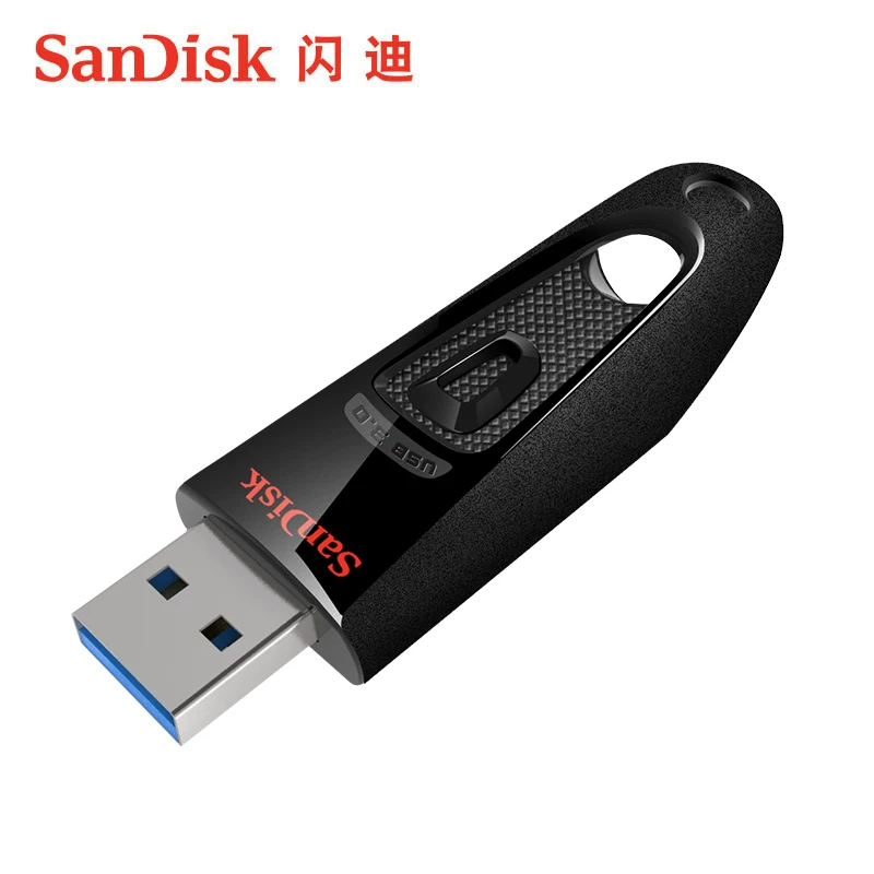闪迪(SanDisk)512GB USB3.0 U盘 CZ48至尊高速 黑色