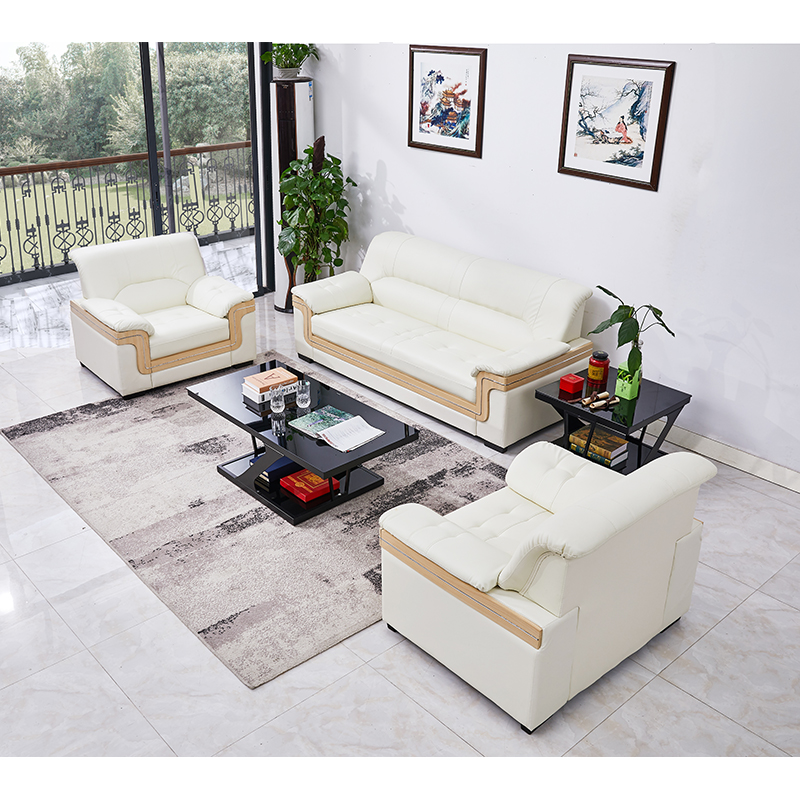 三金鑫 办公家具办公沙发现代简约商务定制沙发会客办公室沙发商务接待会客高清大图