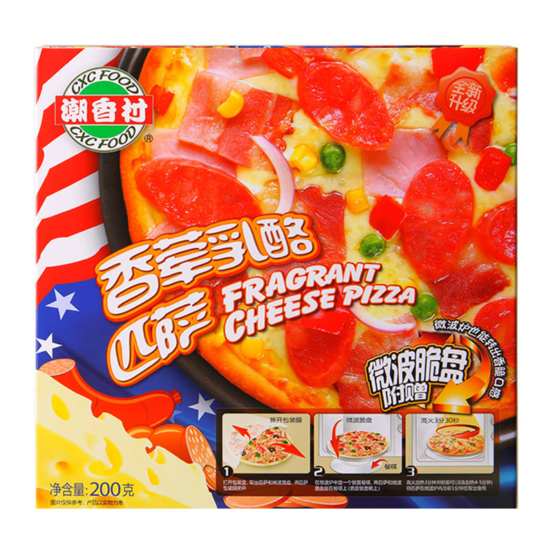 潮香村香荤乳酪匹萨200g