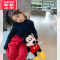 可莉允女童毛衣冬装2022新款保暖儿童宝宝针织衫套头上衣洋气打底衫秋冬