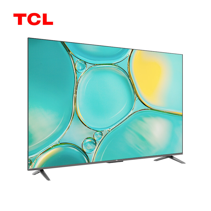 TCL55N7E 55英寸 64位机芯,2GB DDR+32GB 远场语音 多屏互动, 超跑美学设计,护眼AI智屏电视机