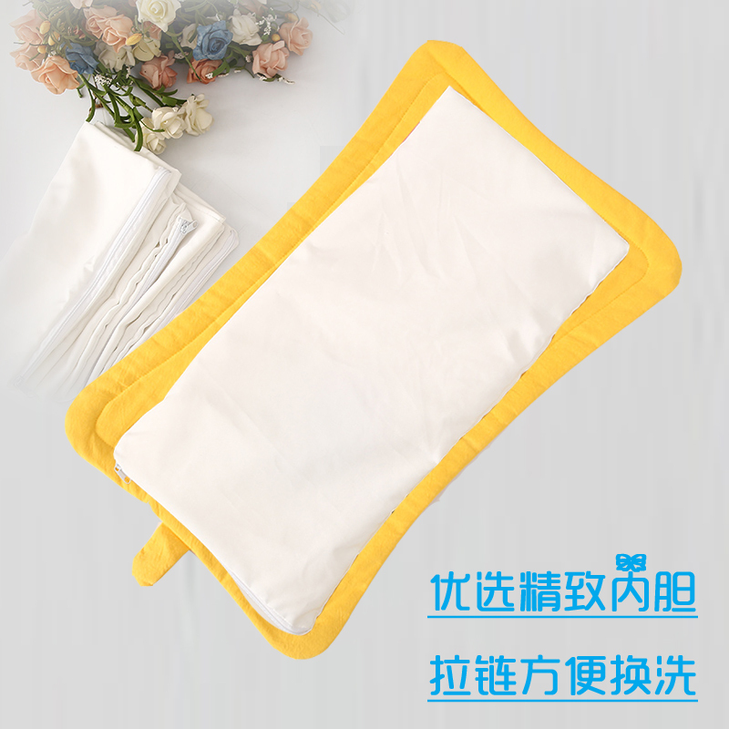 兔婴儿枕头枕套全棉卡通儿童荞麦加长定型枕防偏头0-1-3-6岁