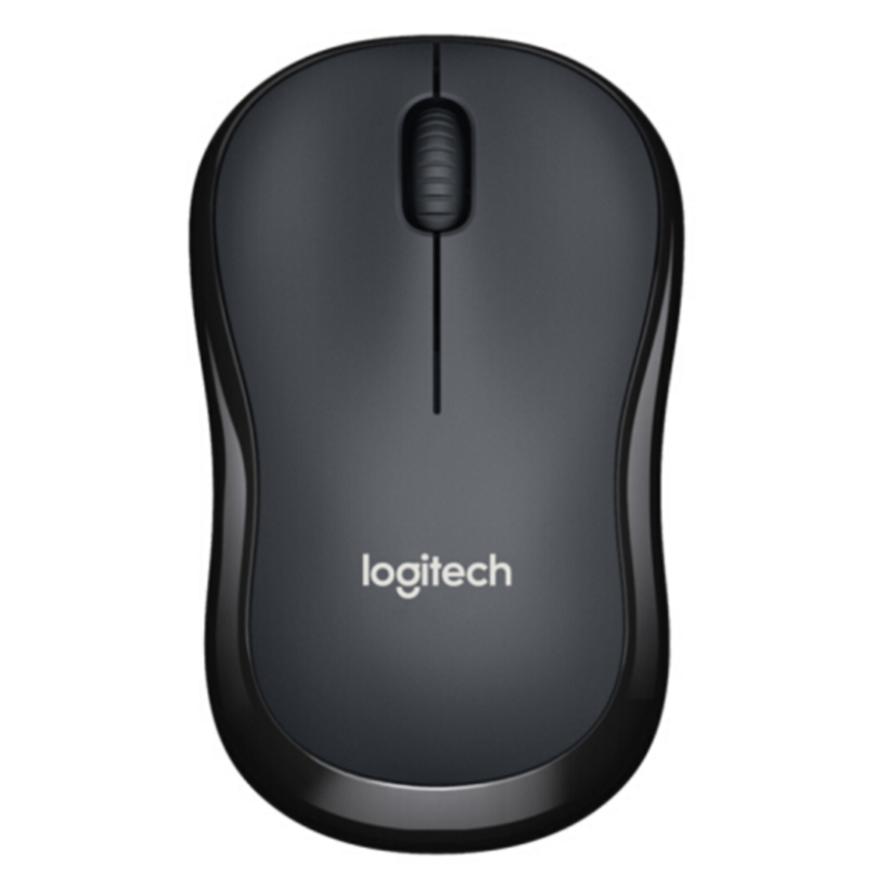 罗技(Logitech)M220 无线静音鼠标 M185升级版 蓝色