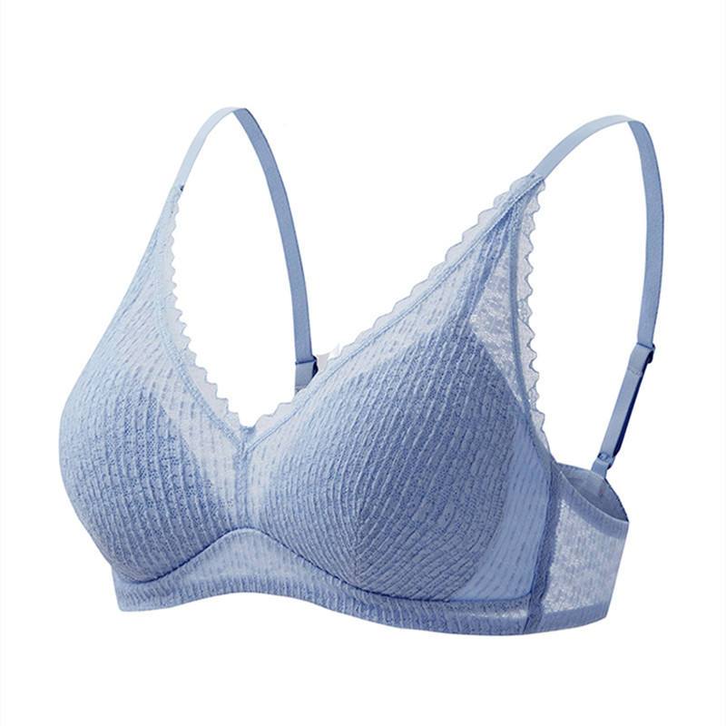 兰卓丽蕾丝无钢圈舒适文胸3h0830010