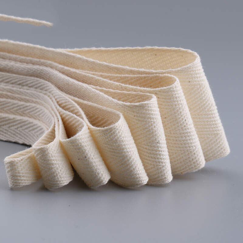 人字棉织带本色包边带滚边条手工绑带行军带包边布带缝纫针织用品