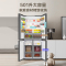 海尔(Haier)501升十字对开门超薄冰箱 三挡变温 彩晶玻璃面板 BCD-501WGHTDEDBXU1