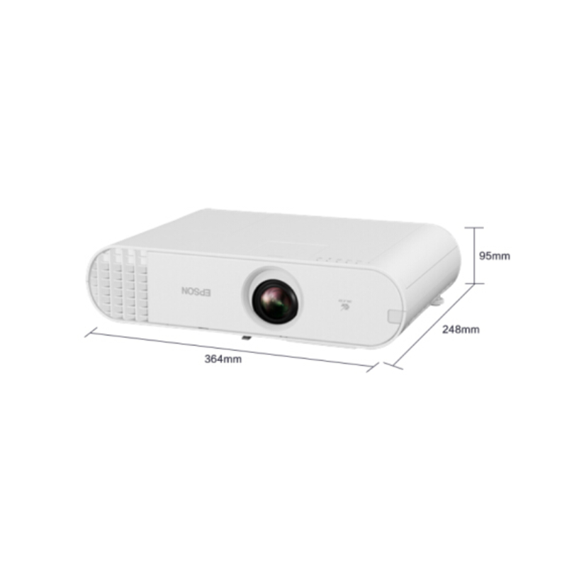 爱普生(EPSON)CB-X50 投影仪/投影机 商用/家用/教育 (标清 3600流明 防尘低噪音 内置边缘融合)