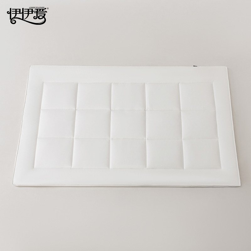 伊伊爱 YJD25270 员工宿舍全棉觉忆系列高密经典字母六件套 宾利蓝/150*200cm高清大图