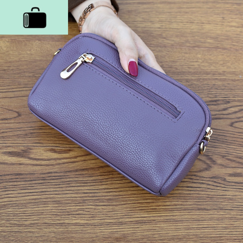 手抓包女小包2020新款休闲中年妈妈斜挎包零钱包买菜包小拎包软皮NEW LAKE高清大图