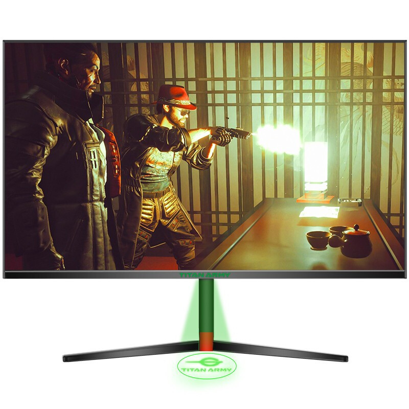 泰坦军团27英寸 IPS技术 快速液晶屏 240Hz 1ms响应 旋转升降底座 带背光灯效 电竞小金刚 电脑显示器 T27FH