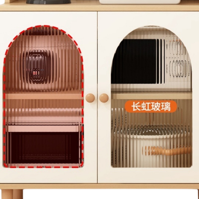 豫龙都 餐边柜 三抽 台高清大图