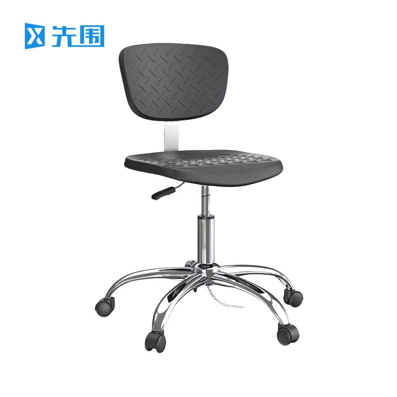 先围 防静电椅 滑轮升降41-93cm 个高清大图