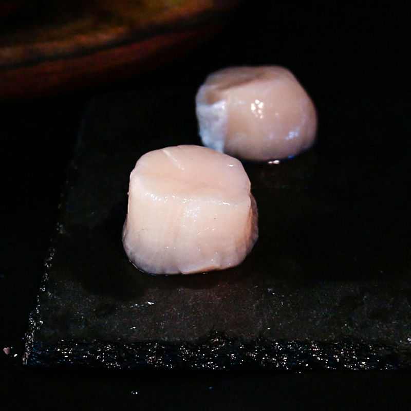 海洋岛 虾夷贝柱 500g(30粒-40粒)袋装国产生鲜贝类海鲜水产 坏单包赔