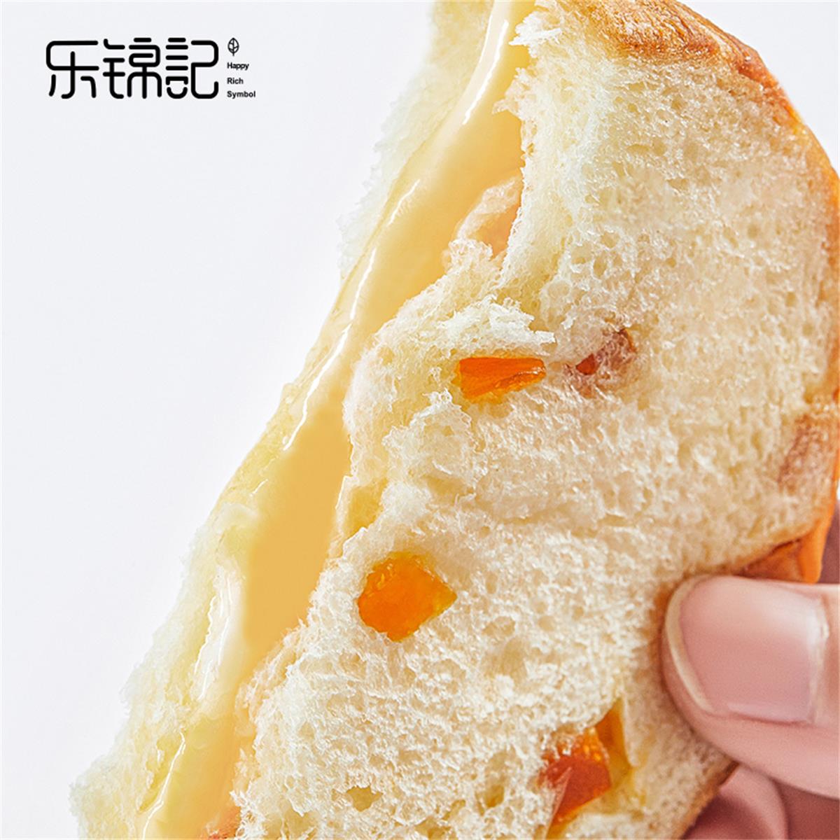 乐锦记 多C鲜吐司500g整箱胡萝卜味面包家庭代餐解馋健康夜宵食品高清大图