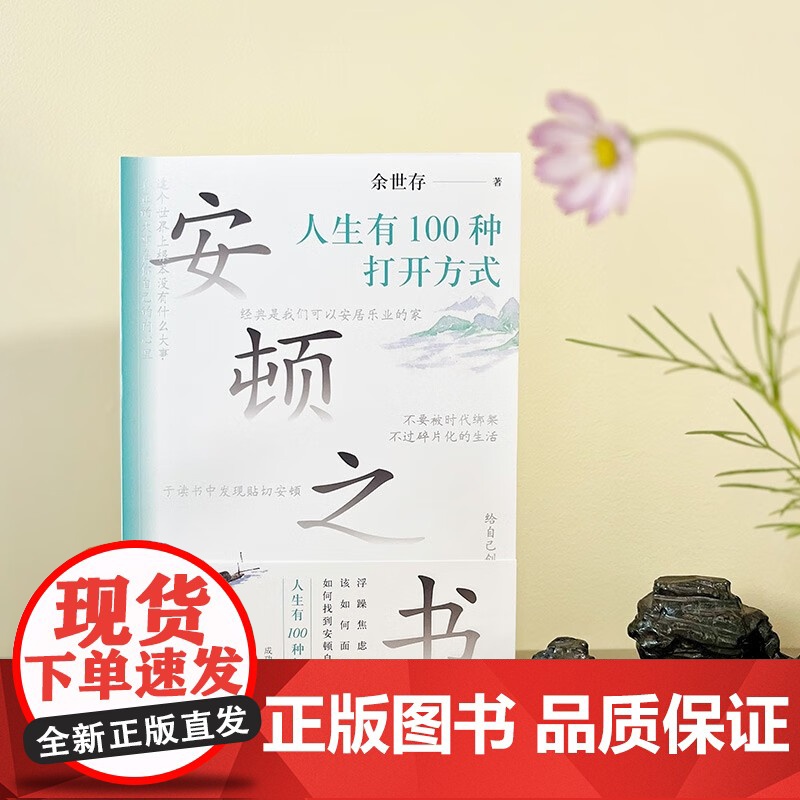 安顿之书 人生有100种打开方式 余世存 著 哲学高清大图