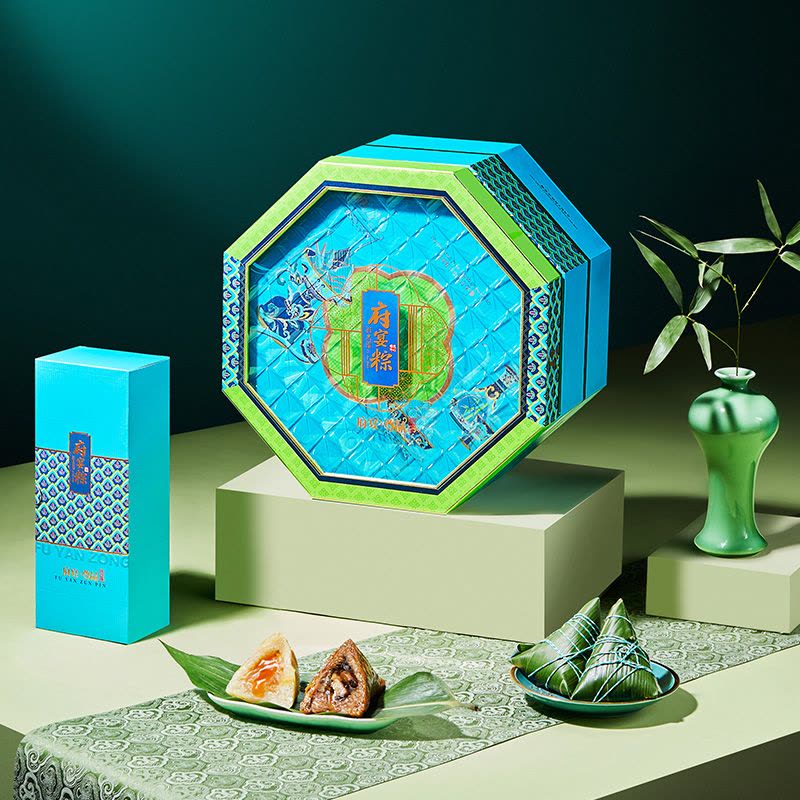 鲜品屋-2kg府宴•琼宇荟萃端午粽子鸭蛋礼盒臻味端午鲜品屋图片