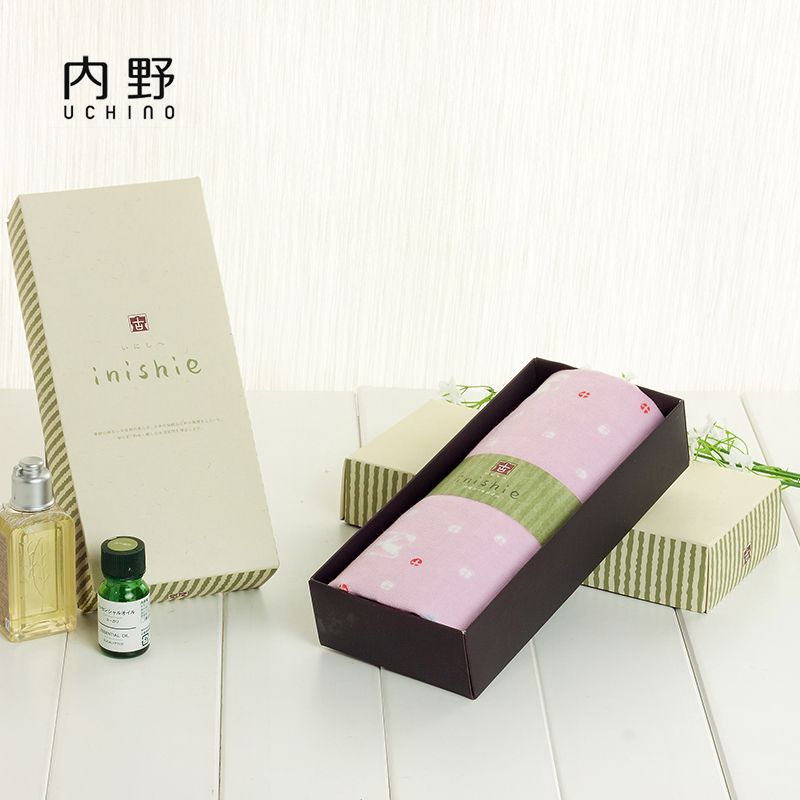 内野(Uchino)单条全棉毛巾礼盒
