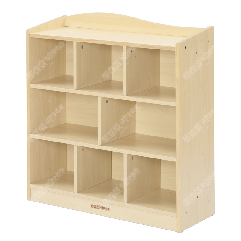 维也纳实木8格柜L80-枫木纹