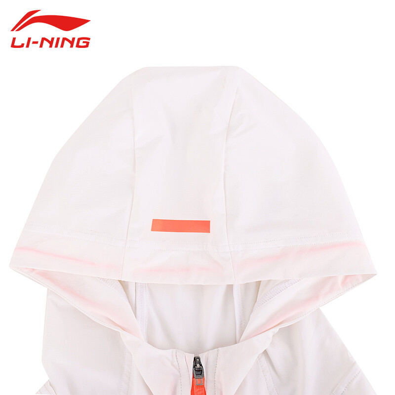 李宁(LI-NING)2022运动时尚跑步系列女子运动风衣 AFDS346-2 天羽蓝L