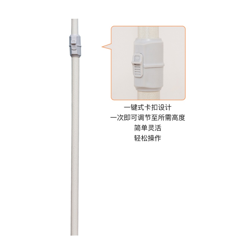 eclife意思生活衣架家用卧室折叠免打孔落地晾衣架顶天立地置物架晾晒架 三维工匠 黑色2竖2横[管32]高清大图