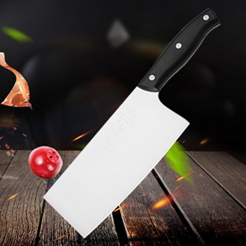 十八子作菜刀400系列不锈钢厨房菜刀家用阳江雅致切片刀 刀具菜刀水果刀多功能刀刀具 套装厨房刀具高清大图