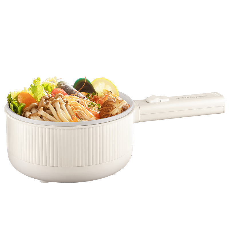 荣事达(Royalstar)电煮锅 家用多功能电热锅1.6L迷你小电锅DZG16G高清大图