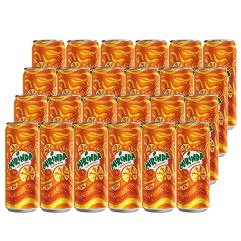 美年达330ml拉罐