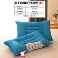 南极人枕头芯套装一对决明子宿舍家用单成人荞麦枕头 2只枕芯【无枕套】 孔雀蓝安睡枕决明子高枕