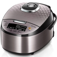 美的MB-HF50C1-FS电饭煲智能家用IH电磁加热电饭锅5L多功能大容量预约功能煮饭锅精铁内胆 柴火饭功能可拆洗上盖