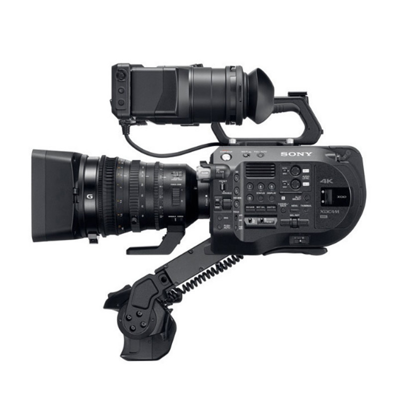 索尼(SONY)PXW-FS7M2K专业数码摄像机4K手持摄录一体机 套餐 约884万像素3.5英寸显示屏