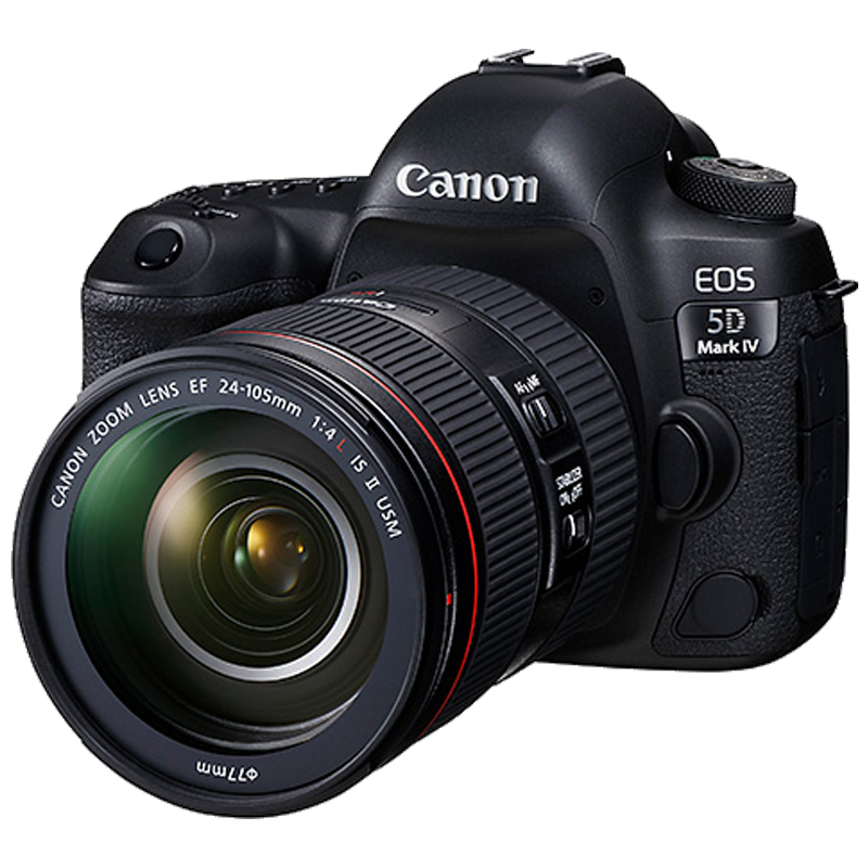 佳能(Canon) EOS 5D4(24-105 F4II+70-300II)数码单反相机 单镜头套装 约3040万像素