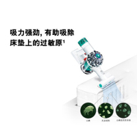 戴森 （DYSO）V6Mattress 手持除螨吸尘器 强劲吸力一机多用 尘杯水洗 整机HEPA过滤系统多吸头家用除螨仪