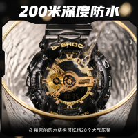 CASIO旗舰店 卡西欧手表男黑金G-SHOCK悟空版黑暗之心防水运动石英表 男 非机械限量日韩腕表GA-110GB