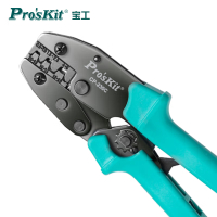 宝工（Pro'sKit）接续裸端子棘轮压接钳 压线钳(0.5~6mm2) CP-230C握感舒适