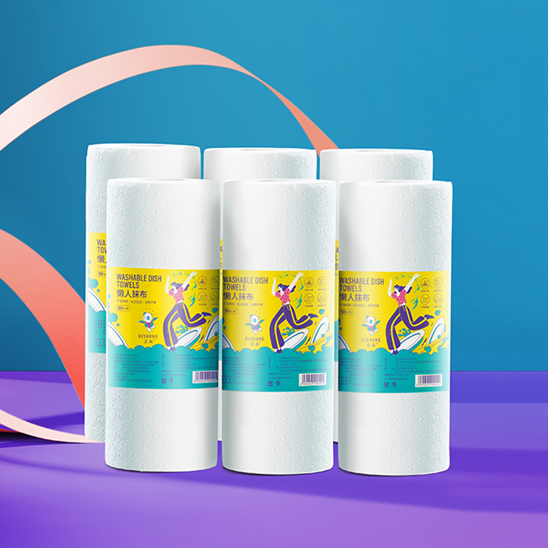 涤尚(DISHANG) 懒人抹布全年组合50张*6卷高清大图