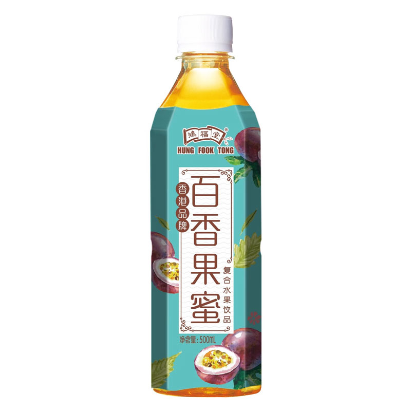 鸿福堂 百香果蜜 500ml*15瓶 箱