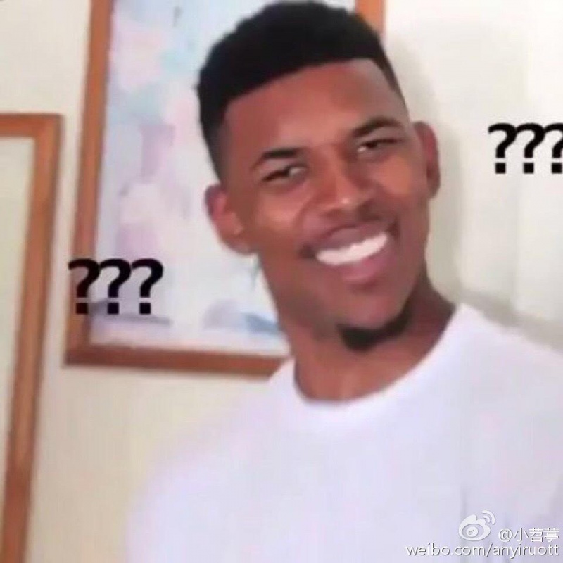 抖音同款老师作业表情沙包贴纸学习手账本贴纸个性黑人脸问号全套8张