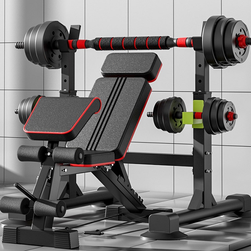 哑铃凳健身椅仰卧起坐辅助器迈高登健身器材家用折叠椅多功能锻炼卧推