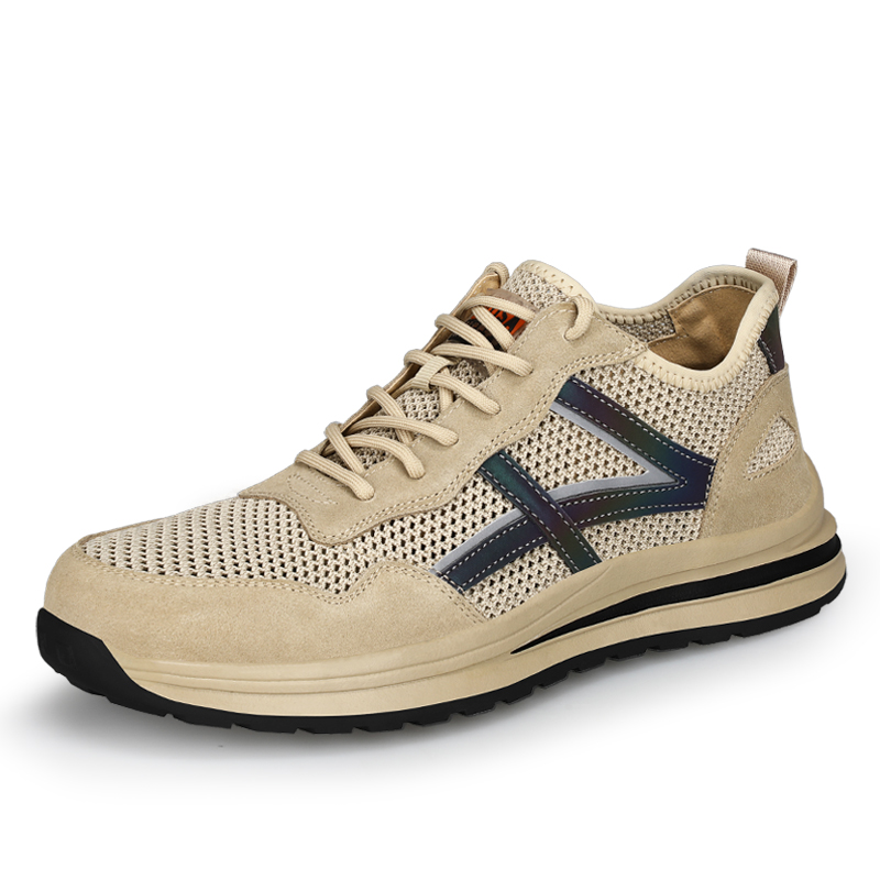 卓凡舒 1158DT劳保鞋 卡其色 双高清大图