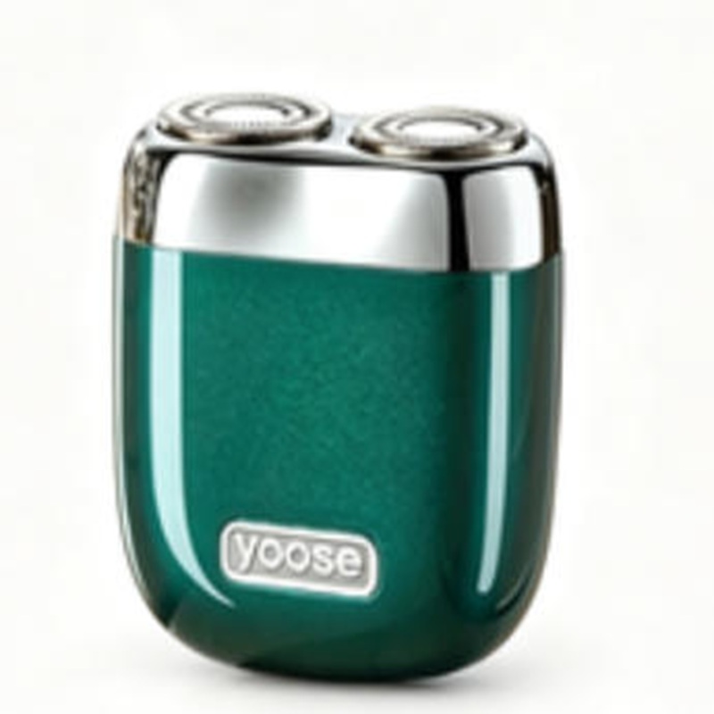 有色(yoose) MINI2.0 剃须刀合金电动刮胡刀迷你便携亲肤旋转式 400mAh (单位:个)英伦绿