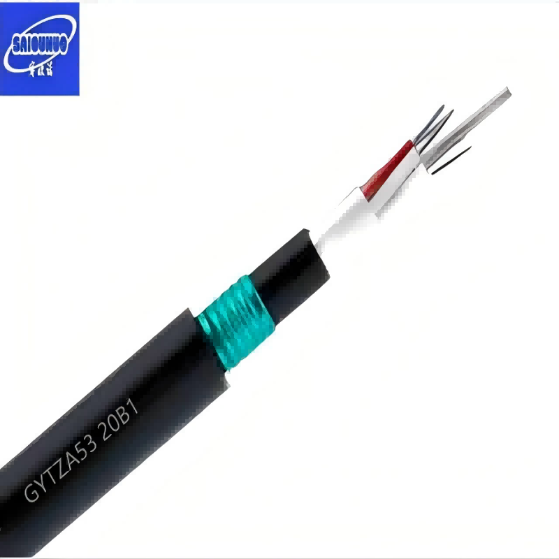 赛欧诺 混合光缆 GYTA53-24 米高清大图