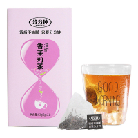 分分钟茉莉花茶 油切香茉莉浓香型袋泡茶茶包茉莉绿茶花草茶 茶叶