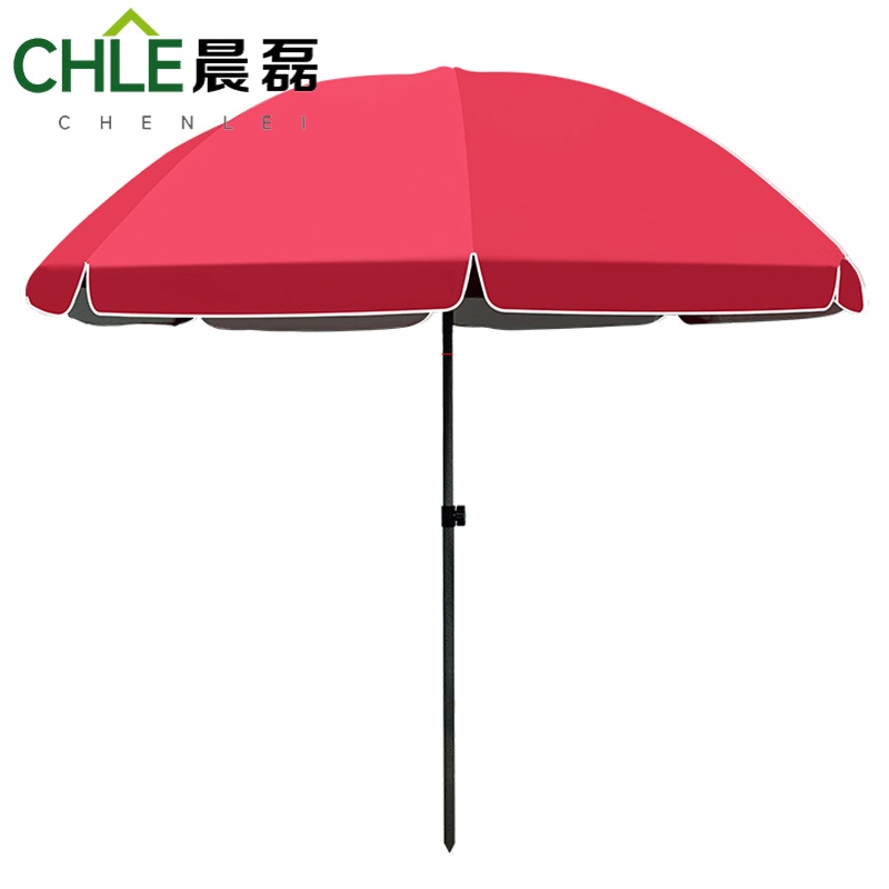 晨磊户外遮阳伞红色(可斜)/个高清大图