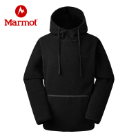 Marmot/土拨鼠户外运动中性男士女士羊羔绒保暖卫衣