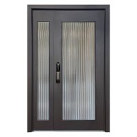 久牛星 入户门薄款铸铝门玻璃门 1000x2200mm （定制联系客户经理）