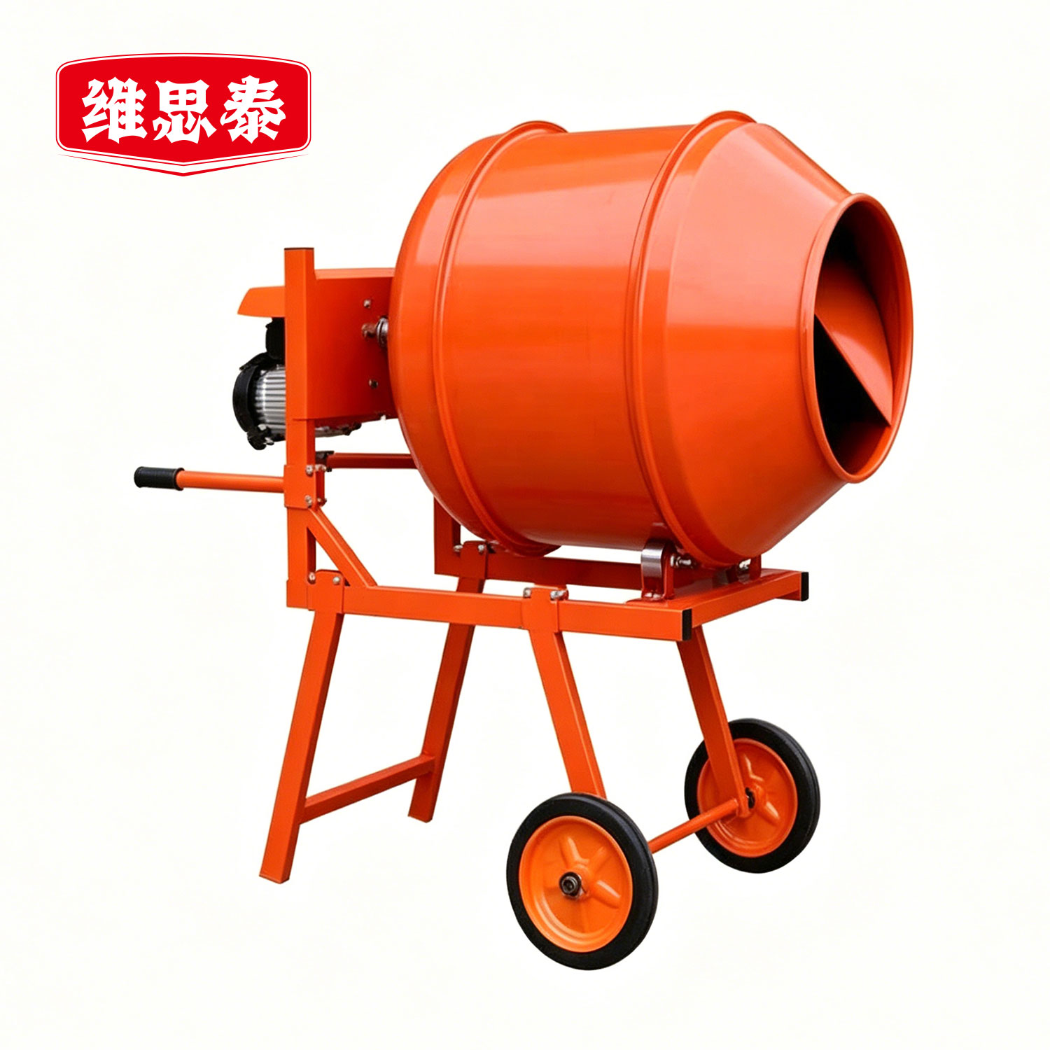 维思泰 混凝土搅拌机滚筒砂浆水泥搅拌机 280L/高架/4.0KW/220V台