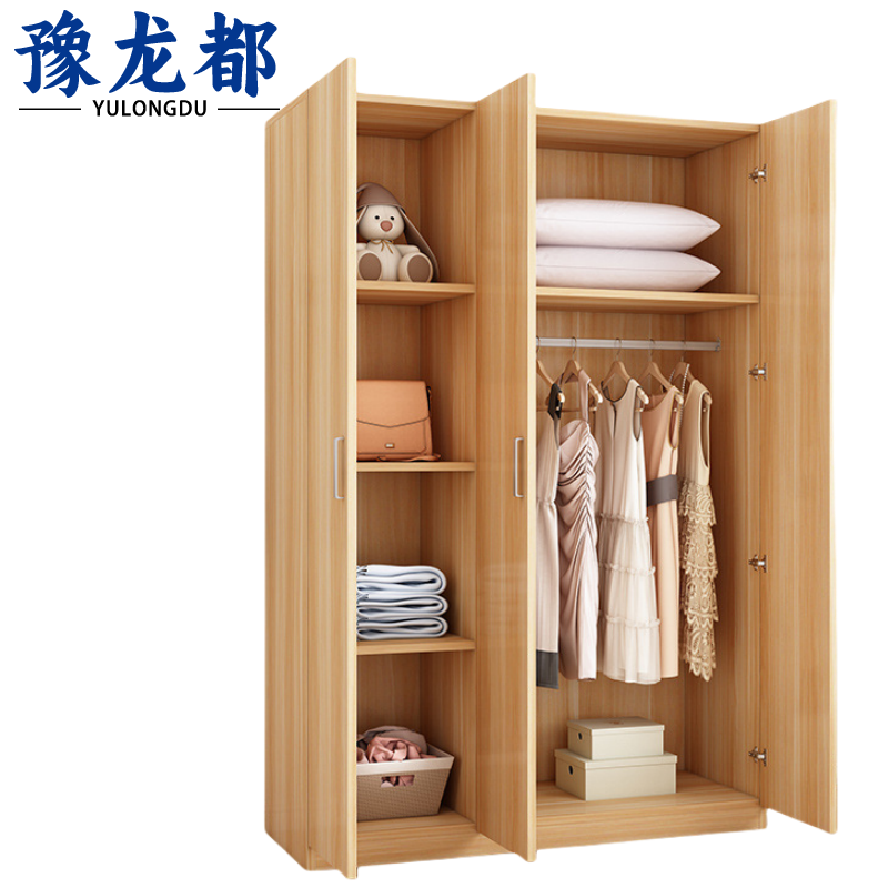 豫龙都更衣柜三门台