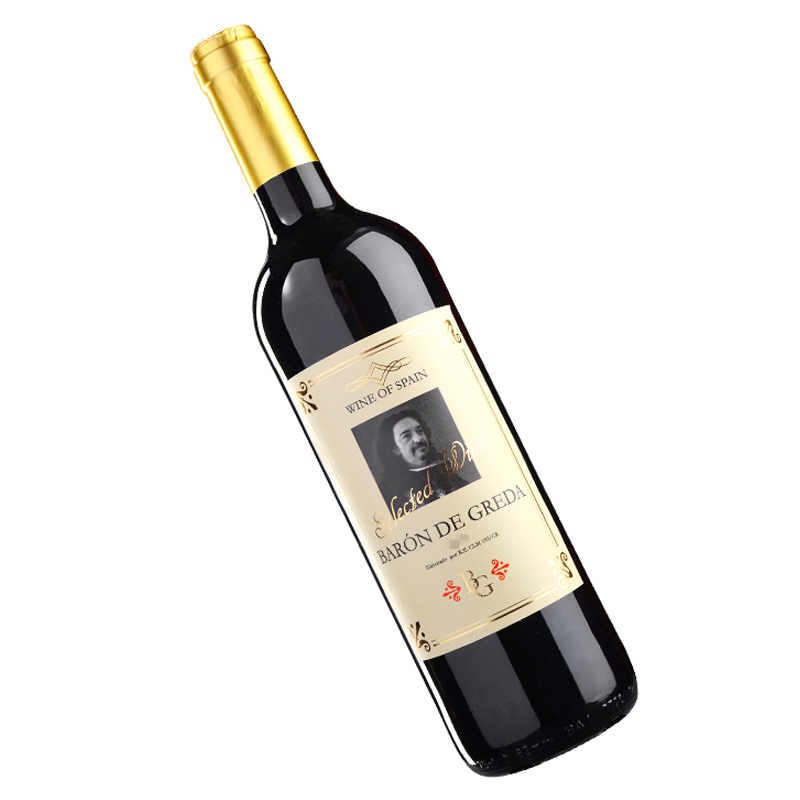 西班牙进口红酒 布雷格男爵红葡萄酒750ml高清大图