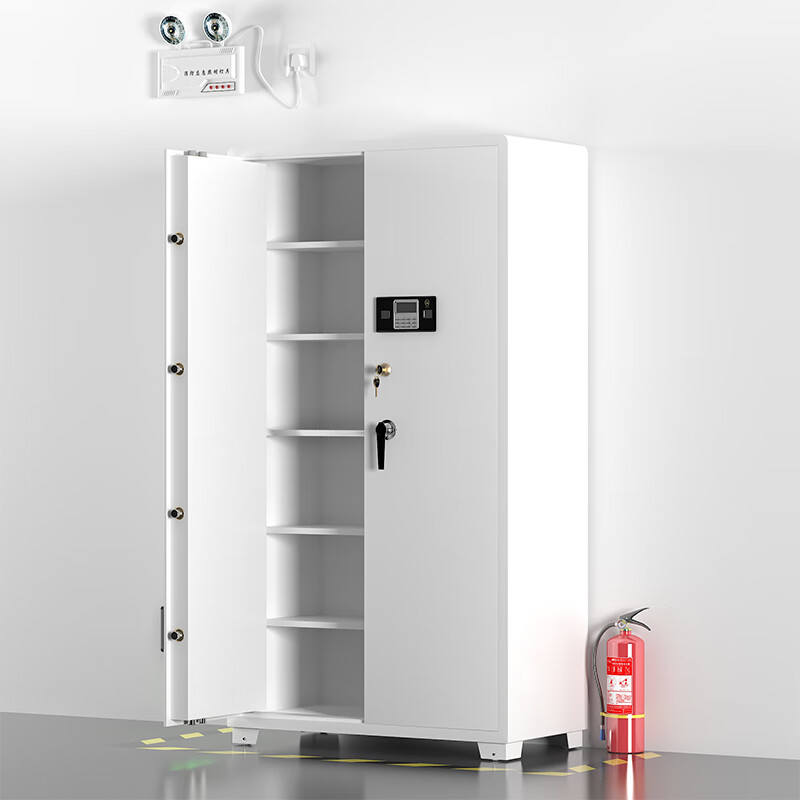 臻远 ZY-QXG-09管制器械存放柜加厚密码锁铁皮柜灰白色 1000*500*1800高清大图